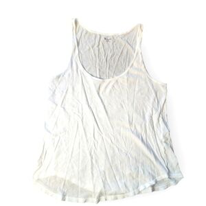 Madewell Pima Cotton Scoop Neck Medium Tank